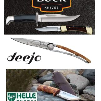 Fishing, hunting, survival & collectible knives.